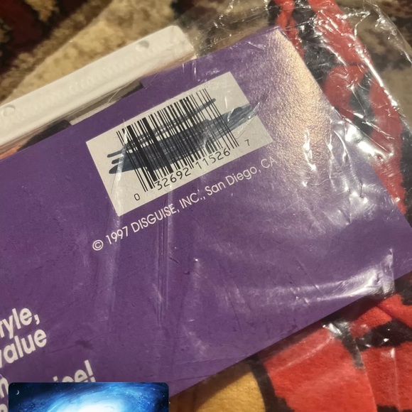 NOS Vintage Disguise Inc unboolievable tiny tiger costume/Playwear Suit&Hat 2-4T - Picture 3 of 3